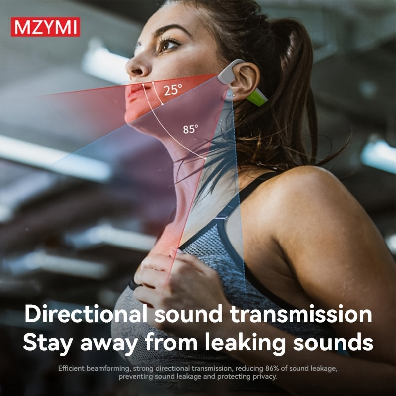 Bone Conduction Headphones Open Earbuds 15H Playtime