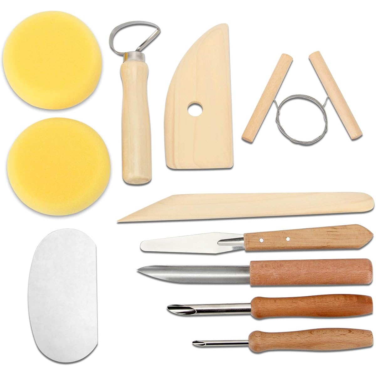 Complete Pottery Kit With Wheel And Tools For All Levels