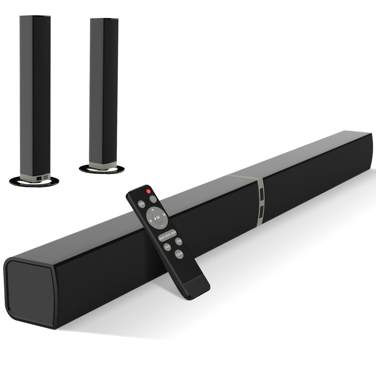 Two In One TV Sound Bar 50W Wireless 2.0 ARC Optical