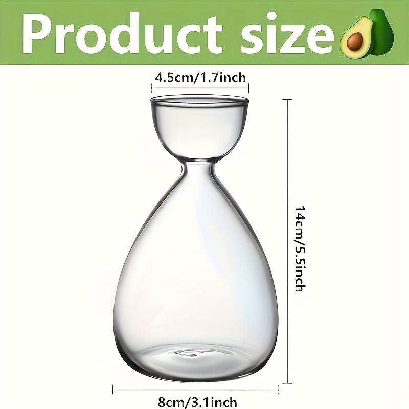 Small Glass Vase Tree Kit for Gardening Holiday Gifts