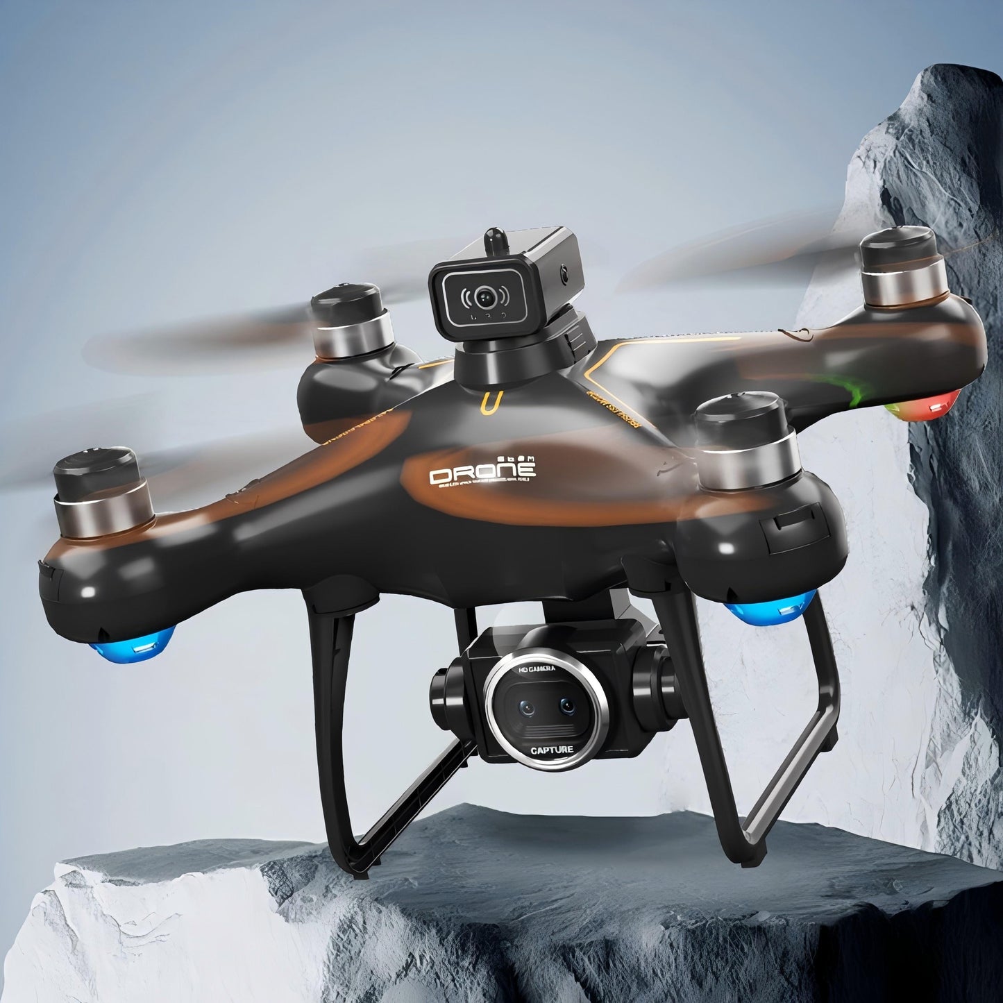 S116 MAX Brushless Optical Flow Drone With Dual Cameras FPV