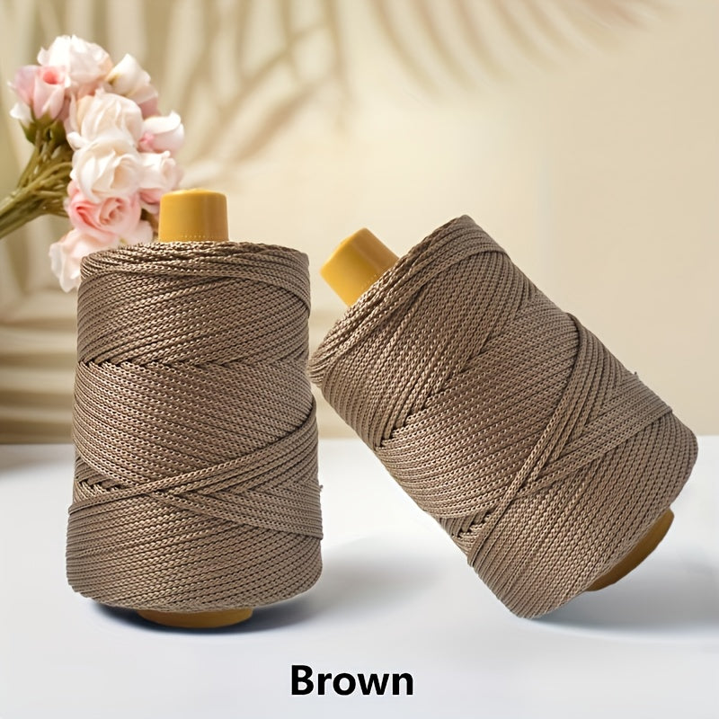 Multicolor Ice Twine Hollow Thread 450g For DIY Knitting