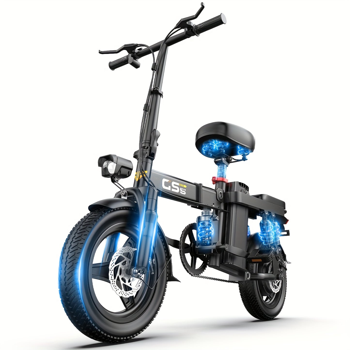 UPlee 740W Electric Bike With 32 Mile Range And Suspension