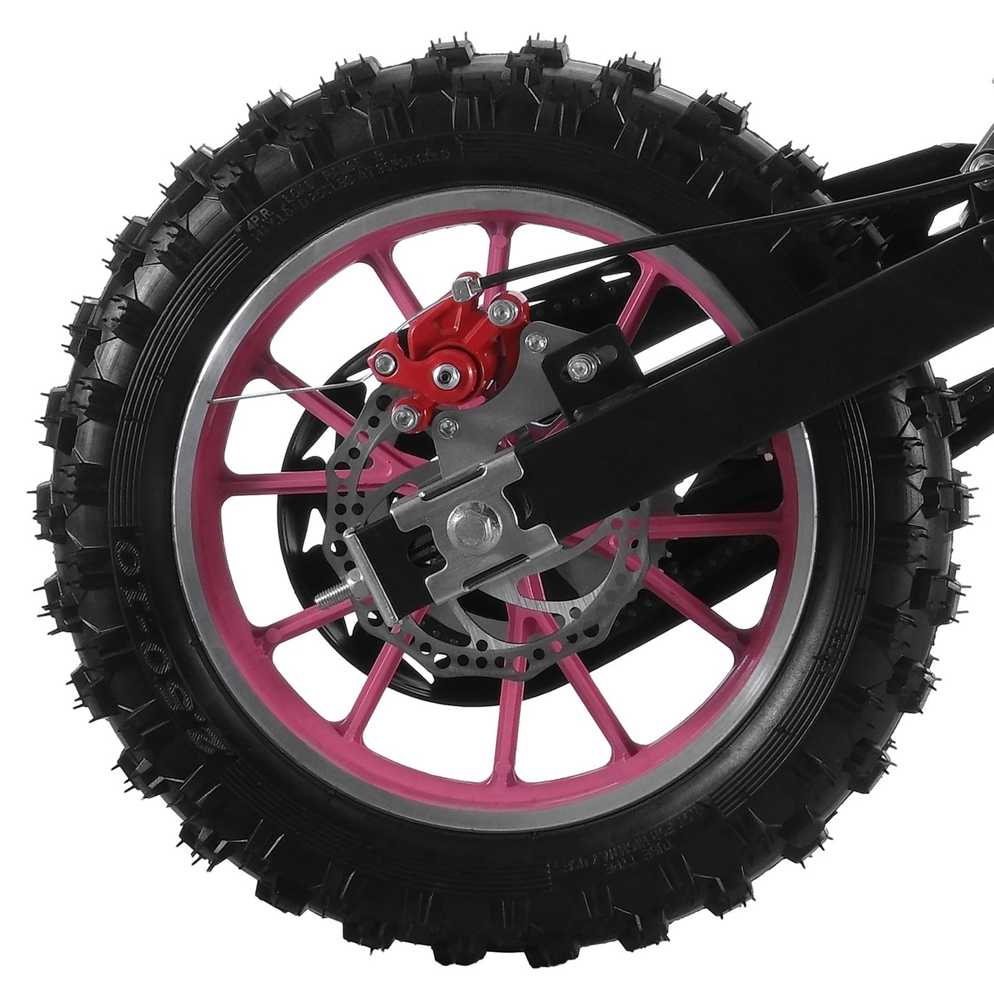 Gas-Powered Red 49cc 2-Stroke Kids Mini Motocross Bike