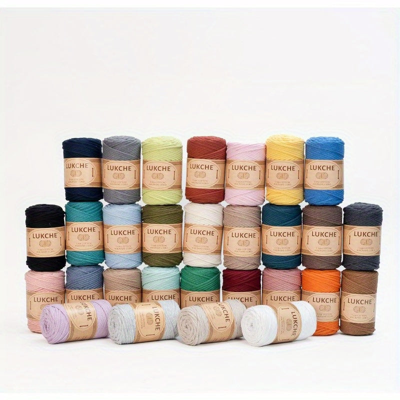 3mm Cotton Macrame Cord 279 Feet Extra Long Heavy Duty For Plant Hangers Wall Decor