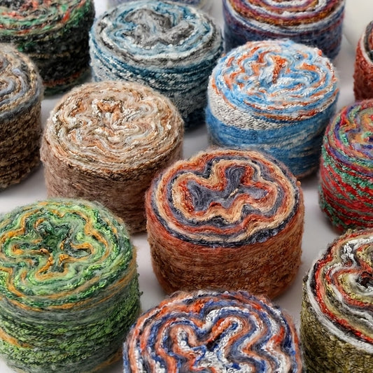 Rainbow Cake Yarn 50g Ball Beige Acrylic Knitting Crochet