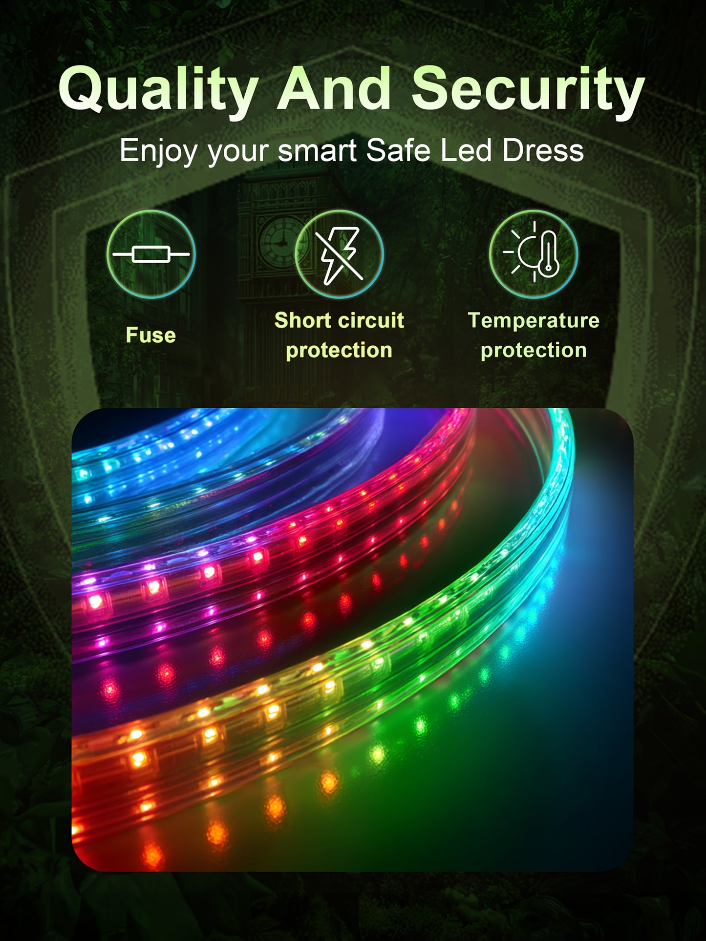 Girls LED Carnival Dress Up Costume With Lights For Parties