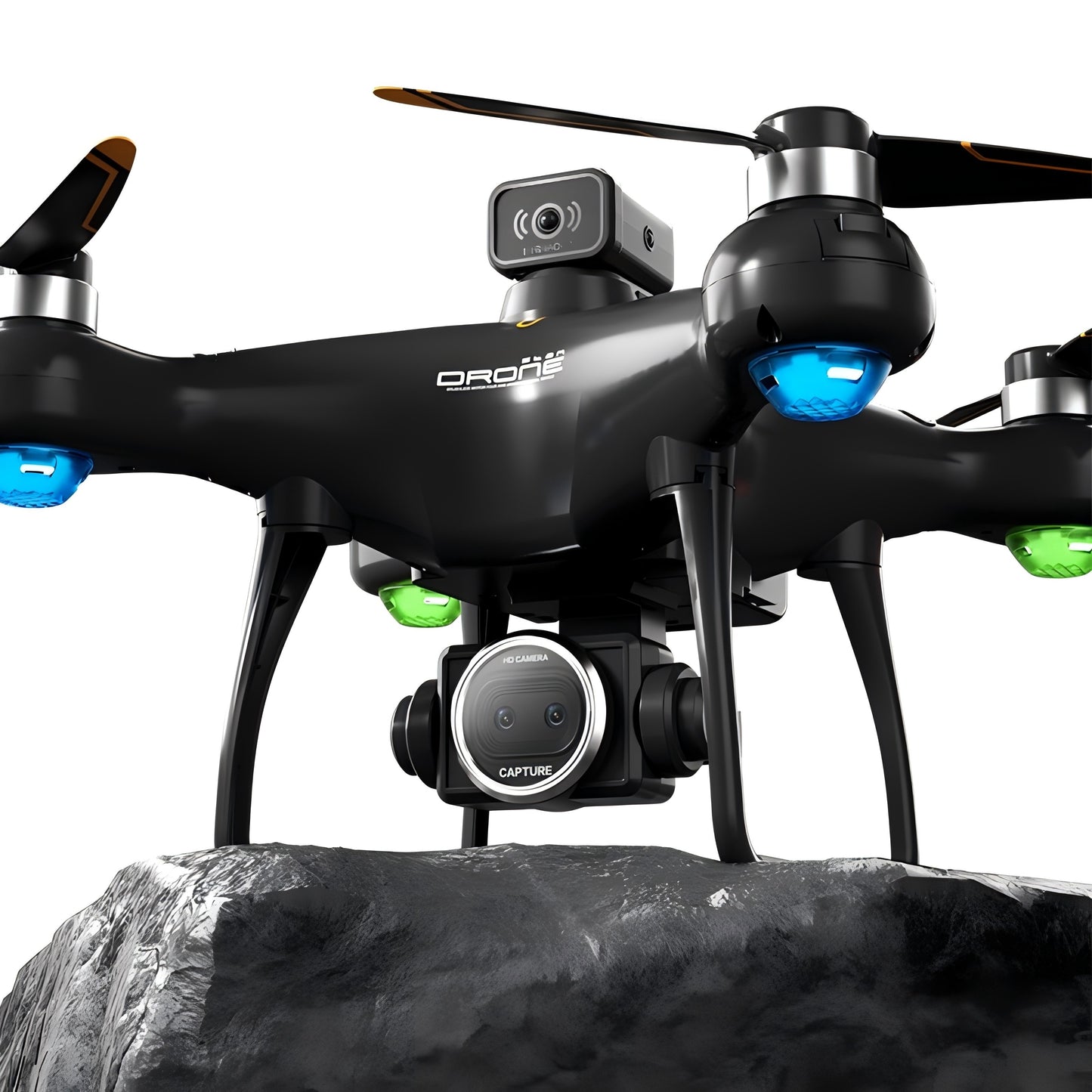 S116 MAX Brushless Optical Flow Drone With Dual Cameras FPV