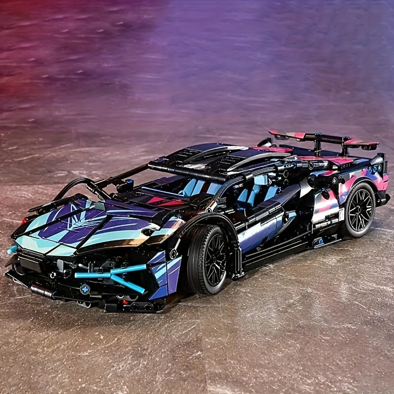 ProBrixx 1314Pcs 1 14 Scale Sports Car Model Kit For Adults