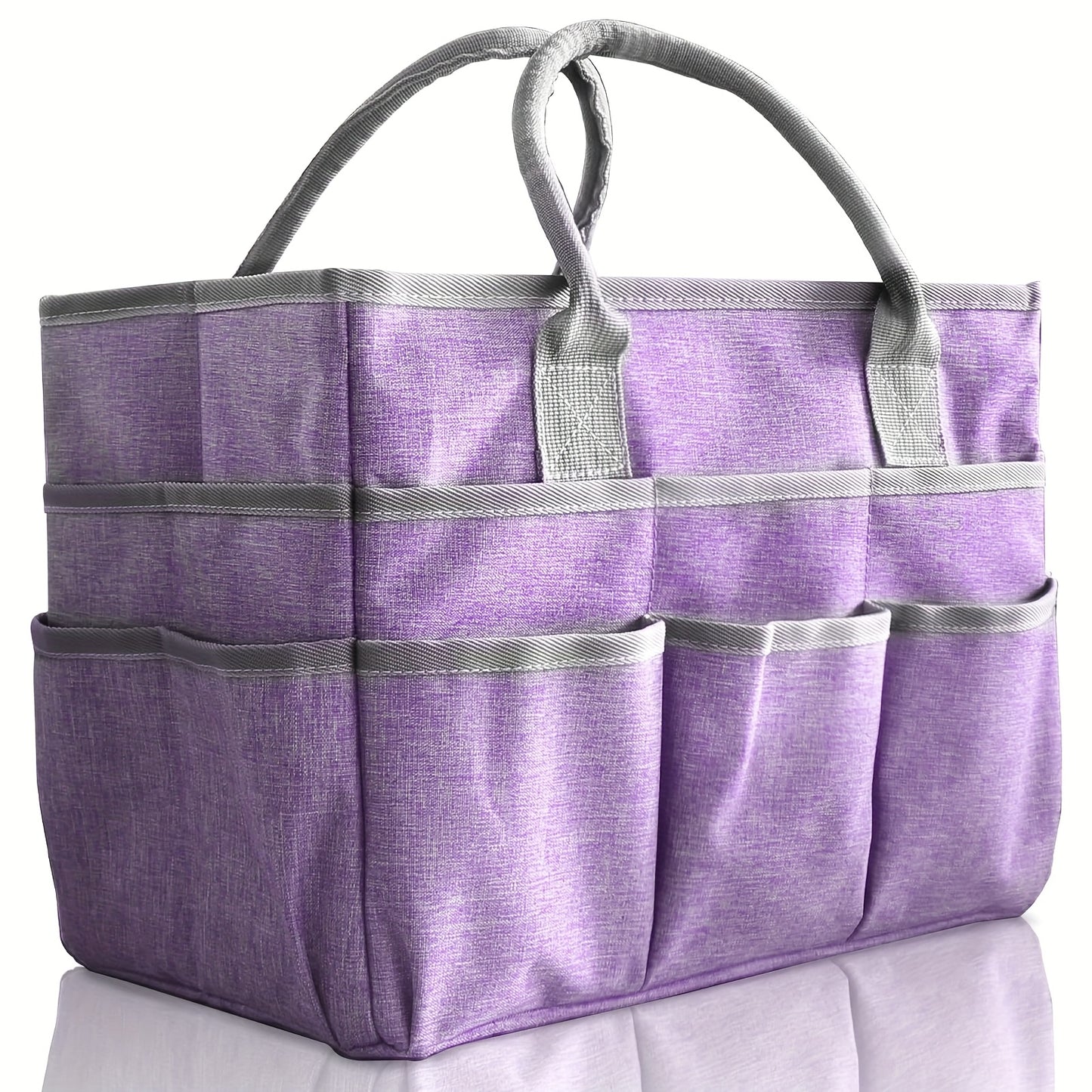 Oxford Fabric Art Organizer Tote Bag With Pockets For Artists
