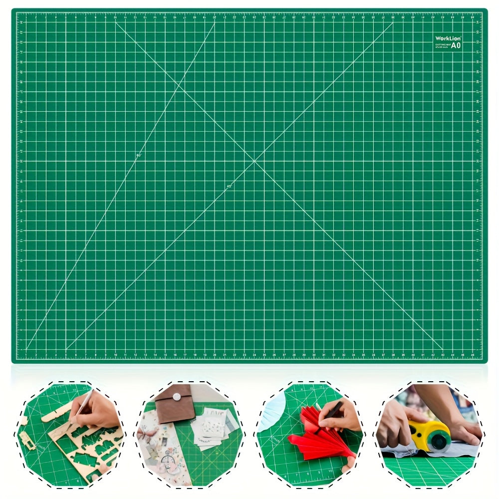 48x36 Green Self-Healing Cutting Mat for Sewing and Quilting
