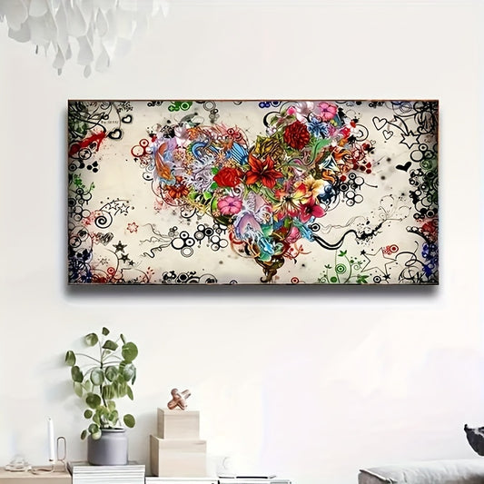 DIY Diamond Painting Kit 5D Large Size All Flowers Bloom