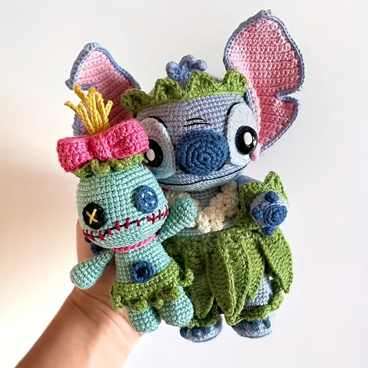 Authorized Disney Stitch Crochet Kit For Beginners 2pc Set