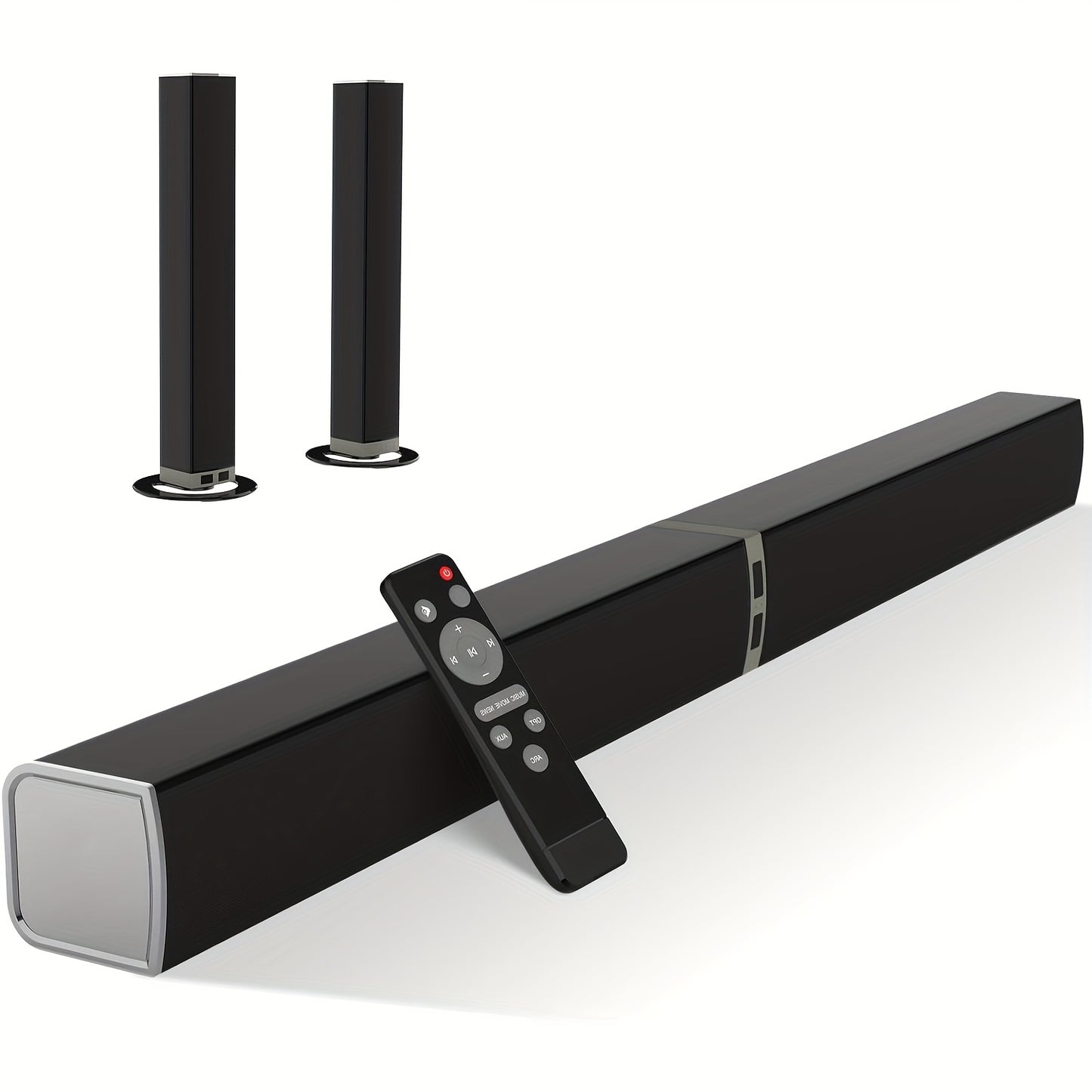 Two In One TV Sound Bar 50W Wireless 2.0 ARC Optical