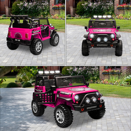 2 Seater Kids Ride On Truck 12V Remote Control Electric Car