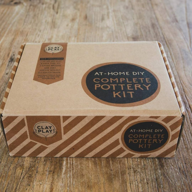 At Home Pottery Kit For Adults With Air Dry Sculpting Paint