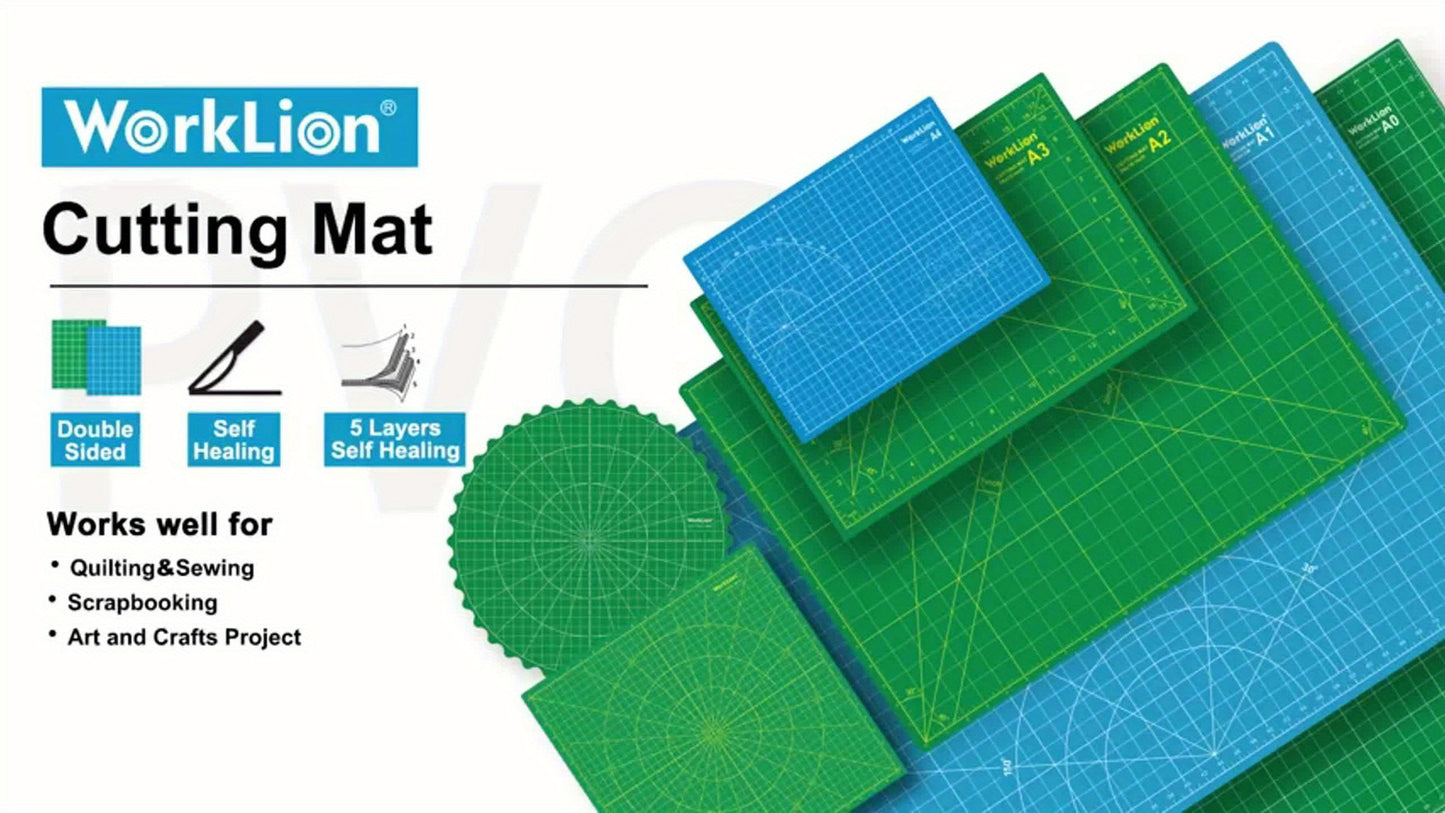 48x36 Green Self-Healing Cutting Mat for Sewing and Quilting