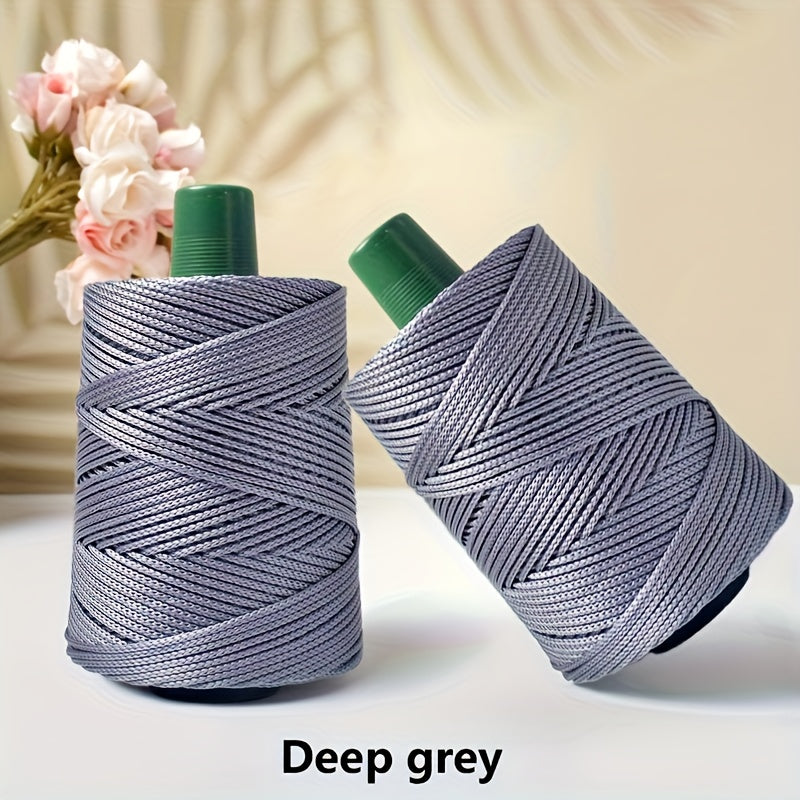 Multicolor Ice Twine Hollow Thread 450g For DIY Knitting