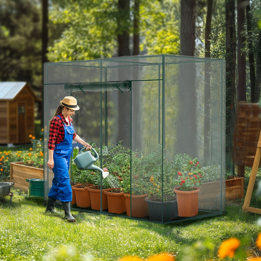 MOPHOTO Heavy Duty Plant Cage Tent With Zippered Door