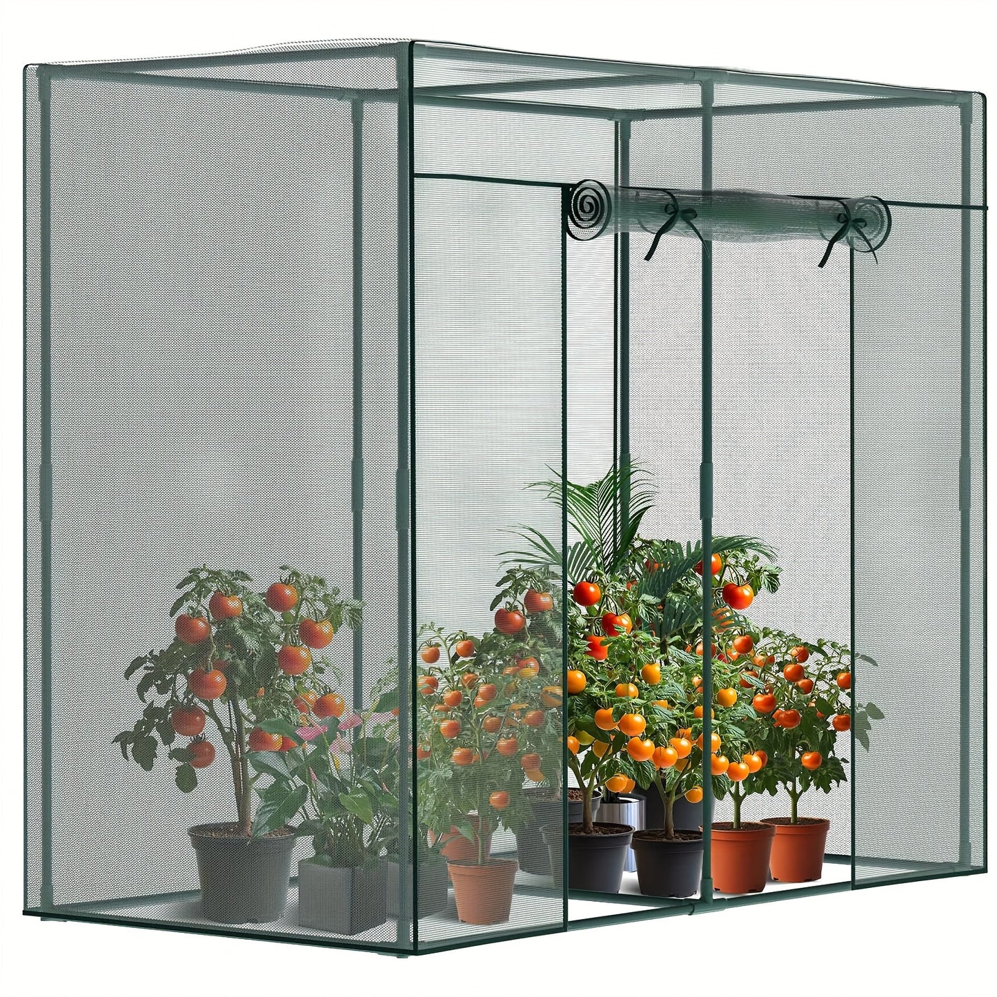 MOPHOTO Heavy Duty Plant Cage Tent With Zippered Door