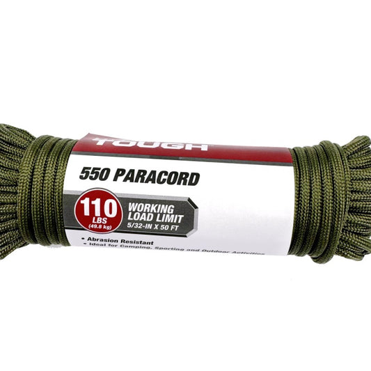 Hyper Tough 550 Rope Heavy Duty Survival Cord Fifty Feet