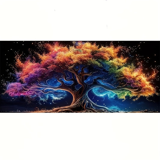 Large Diamond Art Painting Kit Tree Of Life Wall Decor