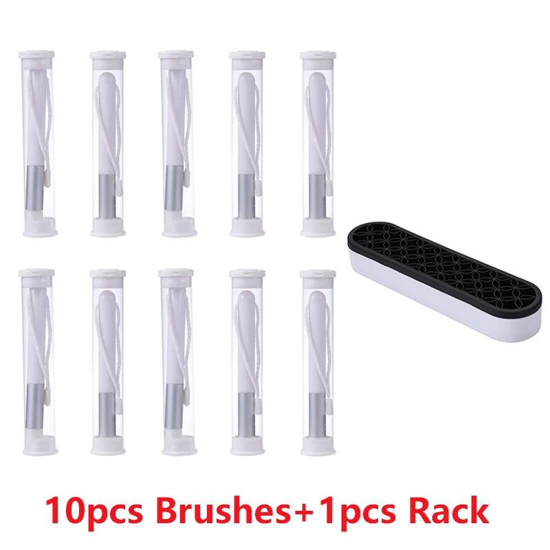 Mini Blending Brush Set 10-40pcs for DIY Scrapbooking and Painting