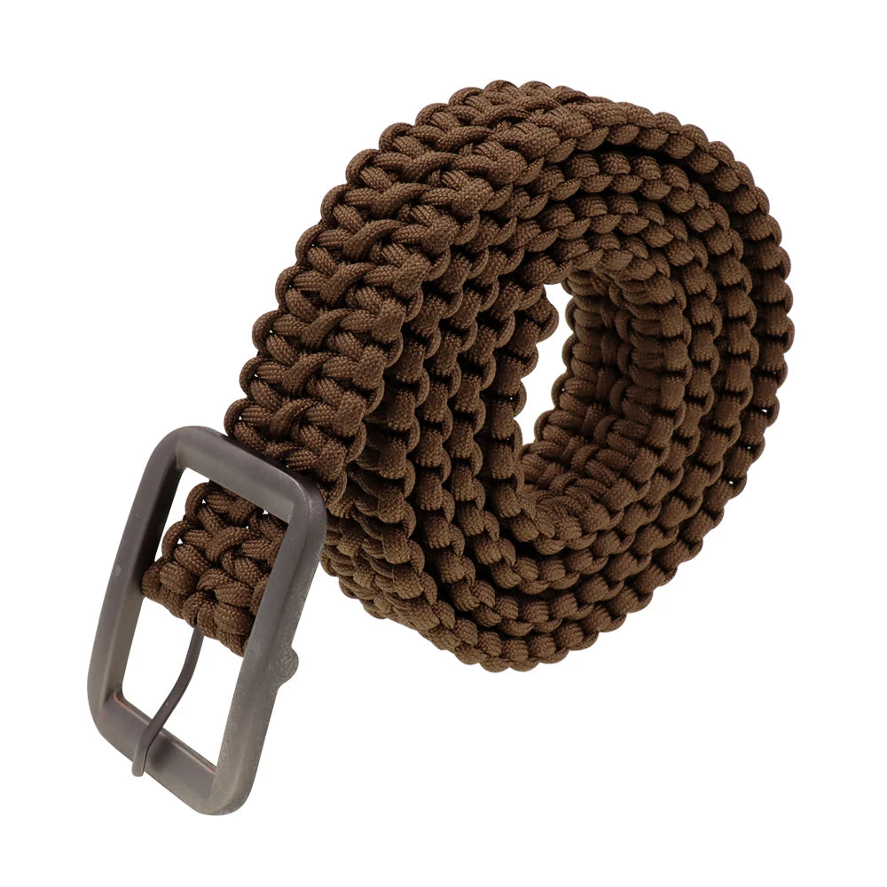 Tactical Paracord Belt 550 Survival Waist Belt With Buckle