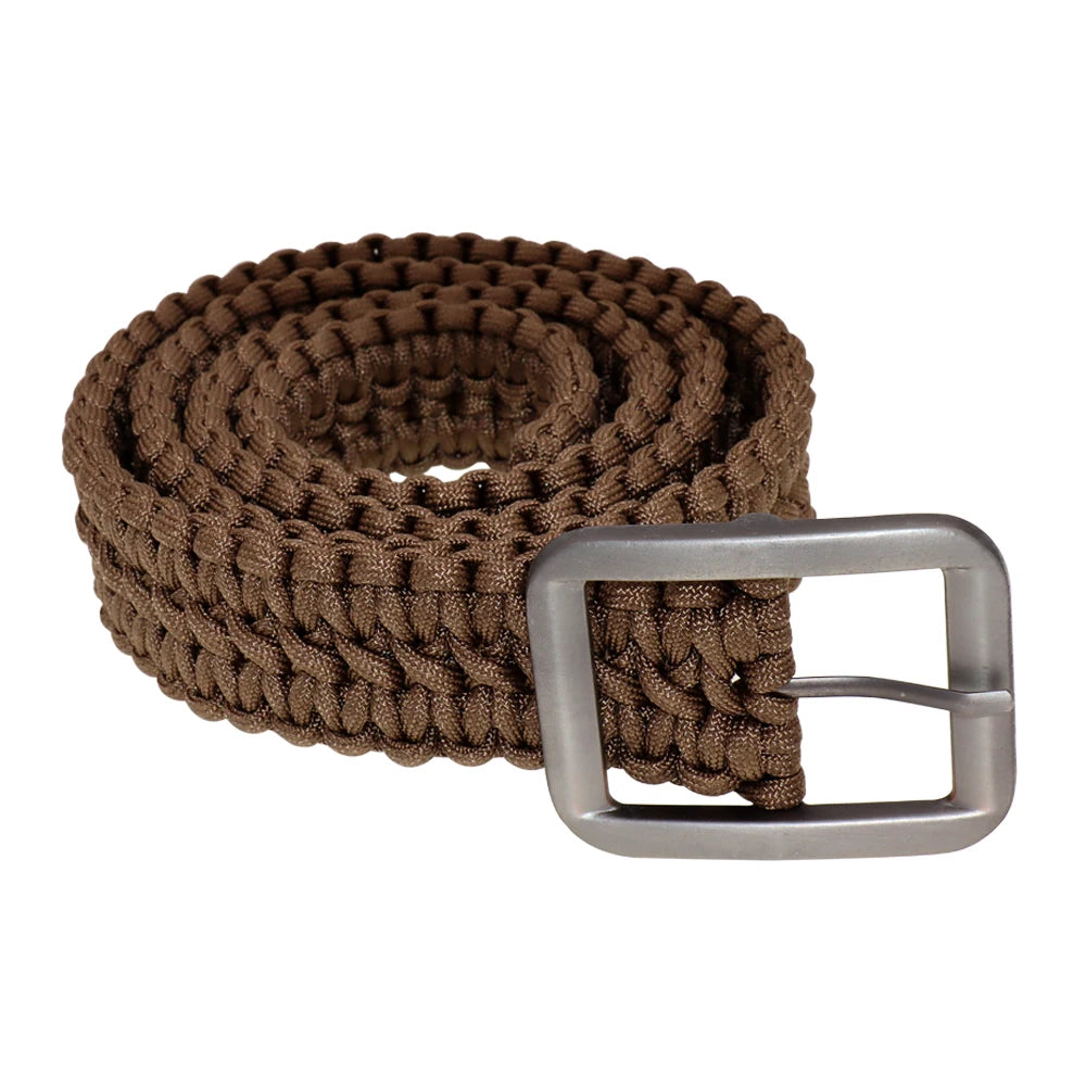 Tactical Paracord Belt 550 Survival Waist Belt With Buckle