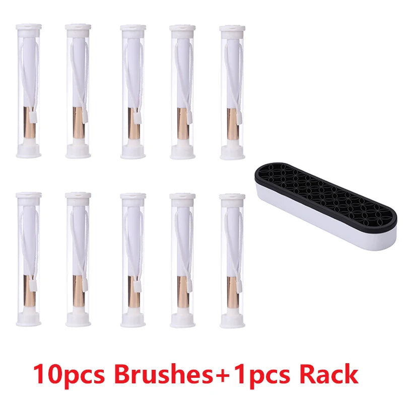 Mini Blending Brush Set 10-40pcs for DIY Scrapbooking and Painting