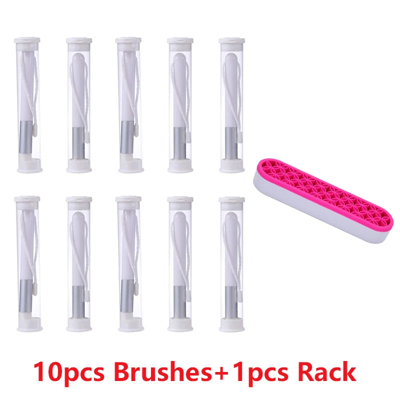 Mini Blending Brush Set 10-40pcs for DIY Scrapbooking and Painting