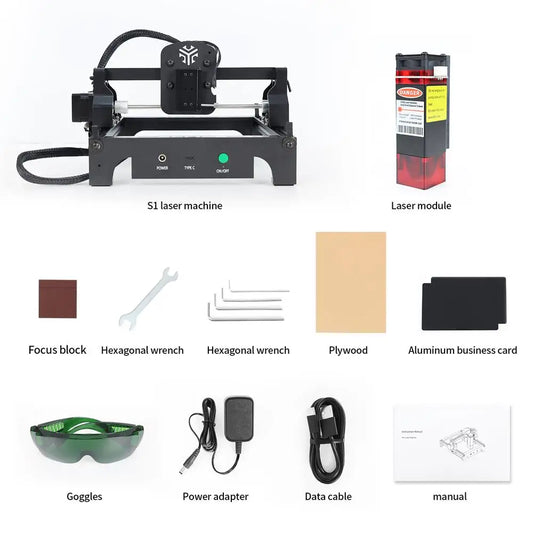 Acmer Mini Portable Laser Engraver Engraving Machine Wood