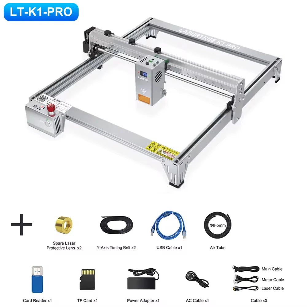 Laser Tree K1 Pro 30W 40W Engraver Cutter MDF 400x400mm
