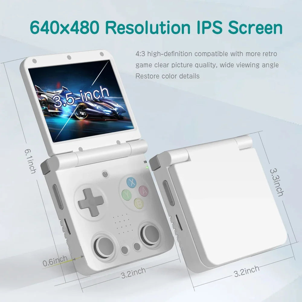 Miyoo Flip V2 Handheld Console With Onion OS 3.5 Inch IPS