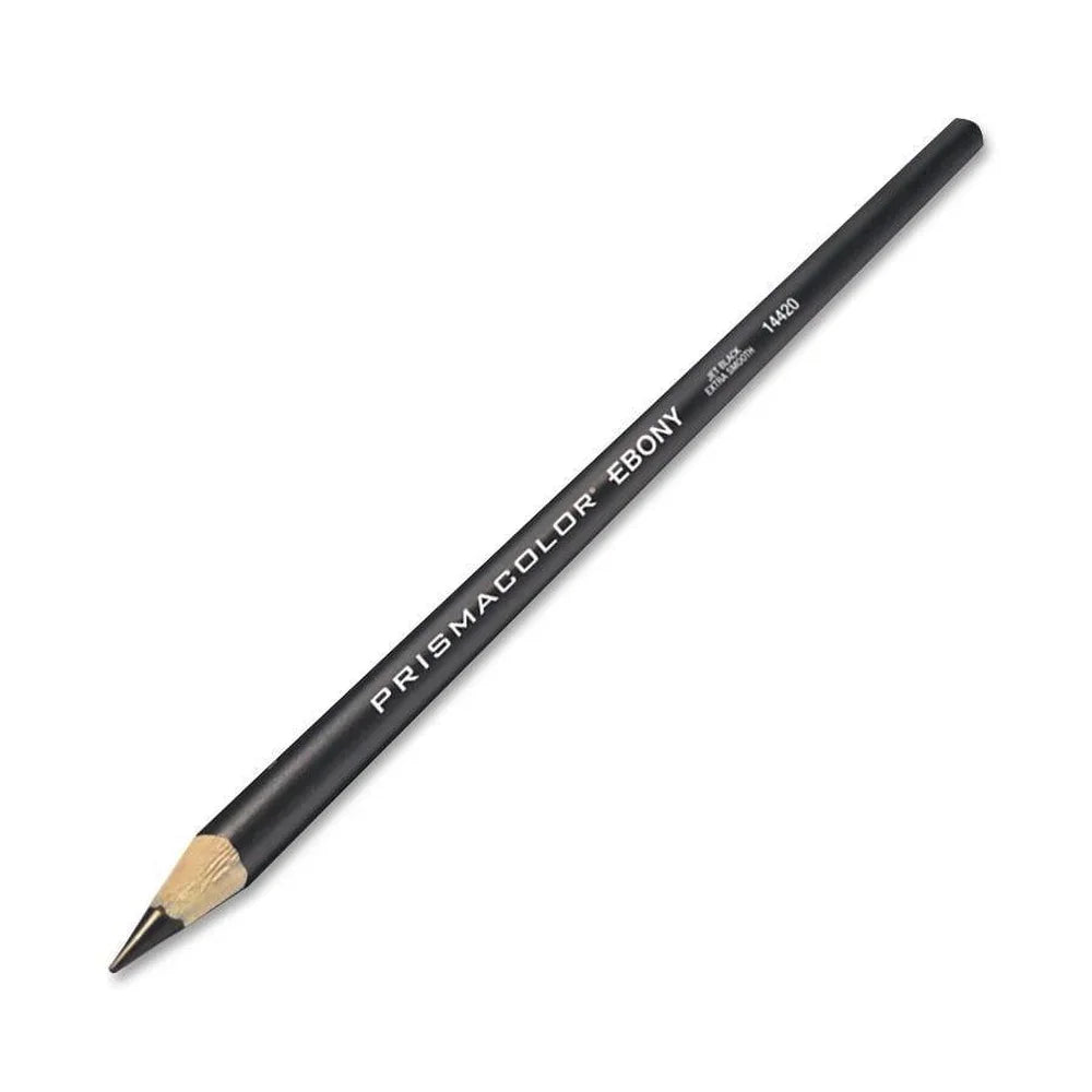 Ebony Sketching Pencils Set of 12 Ultra Smooth Graphite Leads