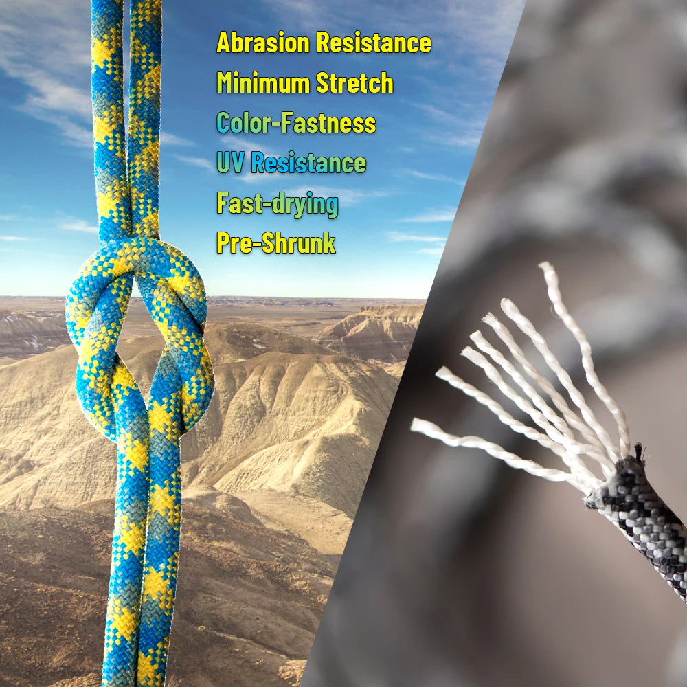 550 Paracord Rope 1000FT Survival Tent Camping Accessories
