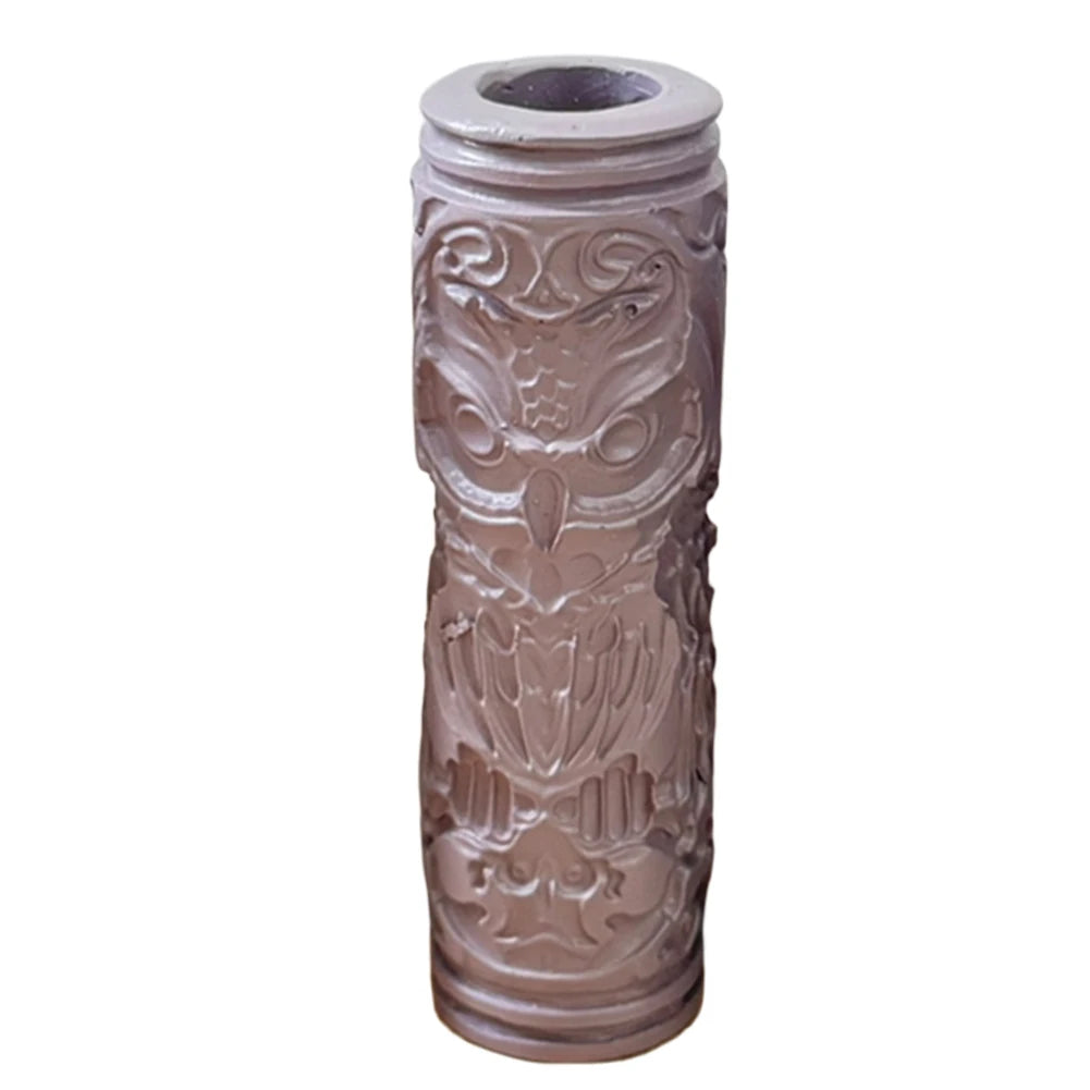 Owl Sun Clay Texture Roller For Resin Polymer Clay Embossing