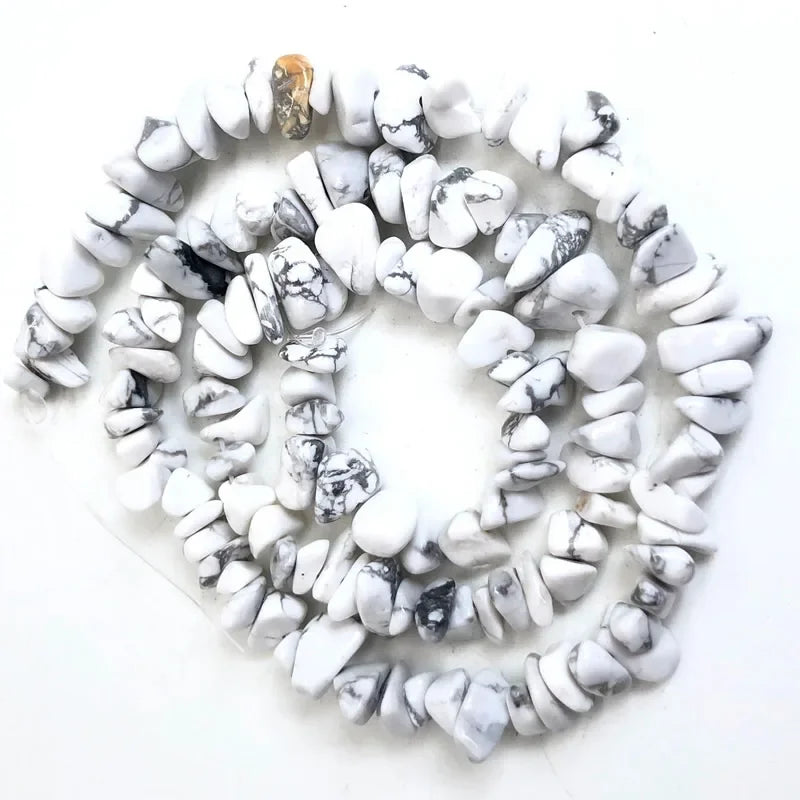Natural Irregular Gravel Crystal Quartz Beads for Jewelry Making