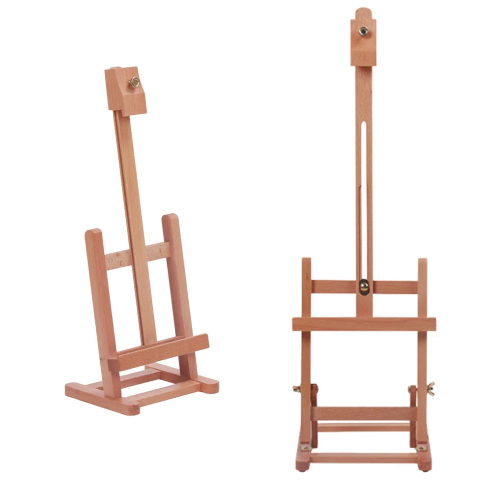Portable Wooden Tabletop Easel for Artists and Beginners