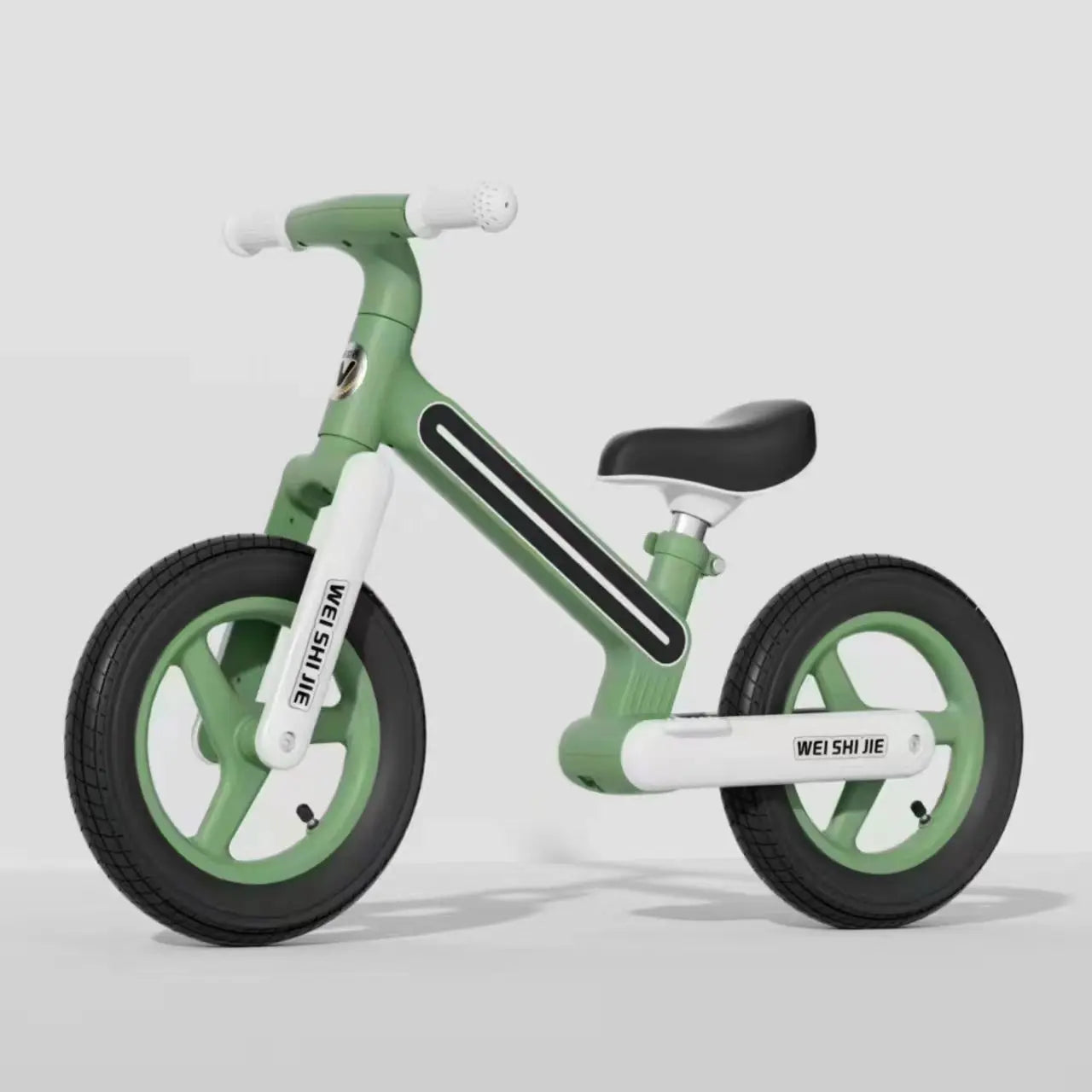 Ubravoo Balance Bike For Kids With Lights Adjustable Seat