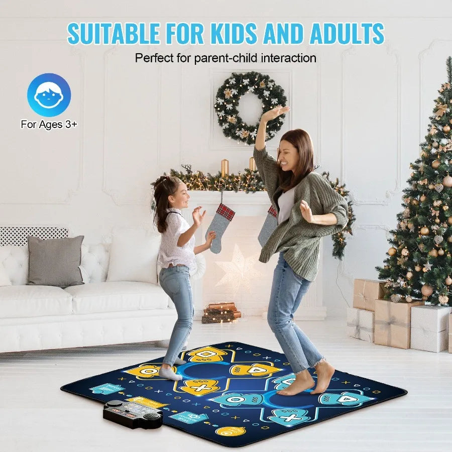 Two Player Dance Mat Pad For Girls Ages Three And Up