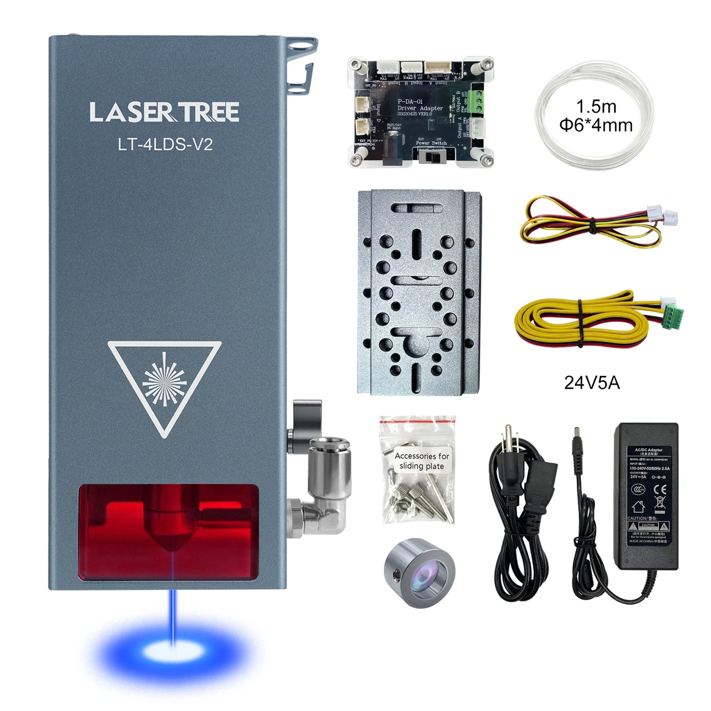 Laser Tree 60W 40W 30W 20W Laser Module With Air Assist TTL