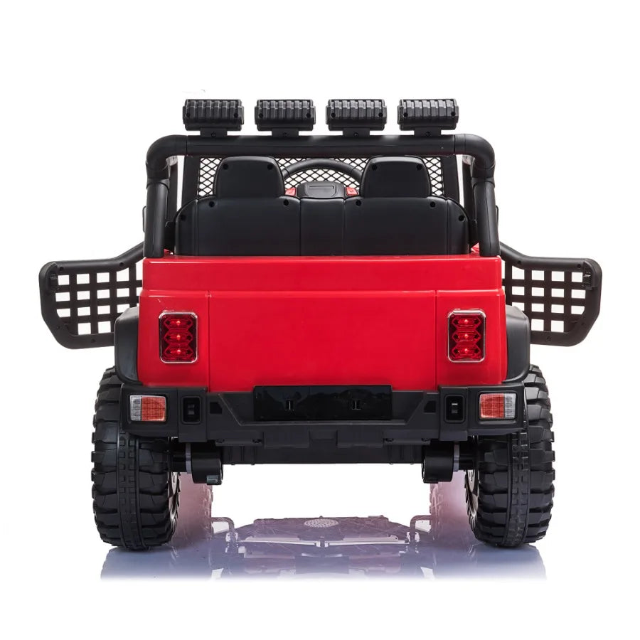 12V Red Ride On Car 2025 Model For Teens And Adults