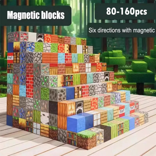 Magnetic Building Blocks Set for Creative DIY Fun and Learning