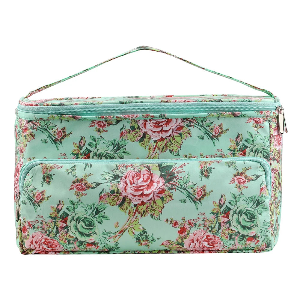 Colorful Wool Crochet Hook Storage Tote Bag Organizer Case