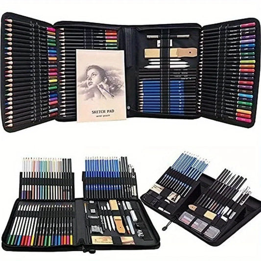 120 Color Colored Pencils Set for Artists and Adult Coloring