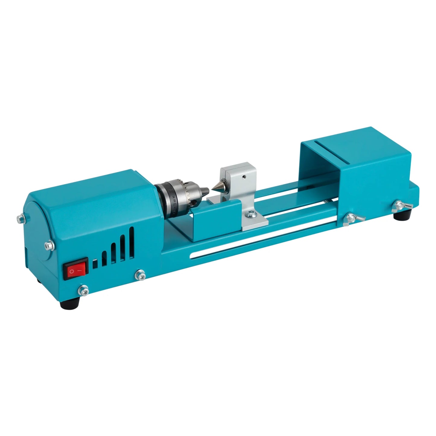 Mini Rust-Resistant Wood Lathe Machine for Engraving and Milling