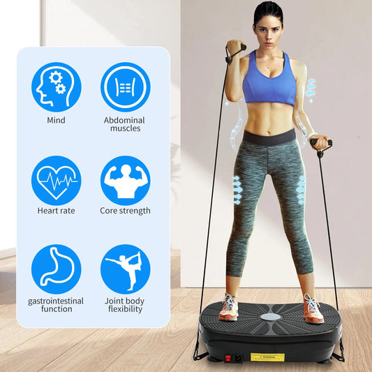 Vibration Plate Exercise Machine Whole Body Workout Slimming