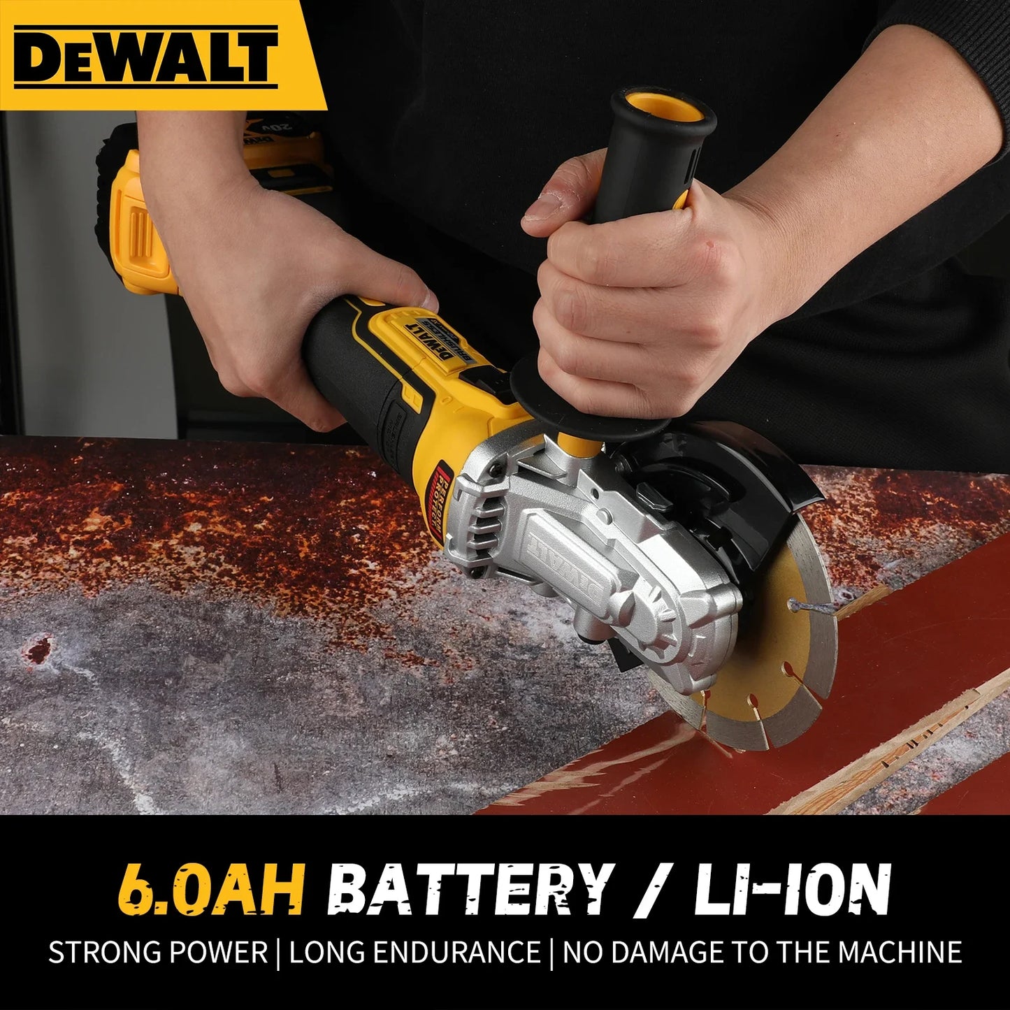 DeWalt 125mm Flat Head Grinder Bare Tool 18V Brushless