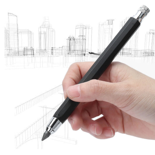 Portable Stainless Steel Mechanical Pencil for Artists and Graffiti